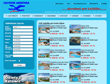 Tablet Screenshot of dovolenasuper.cz